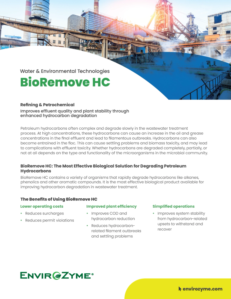 BioRemove HC Benefit Sheet