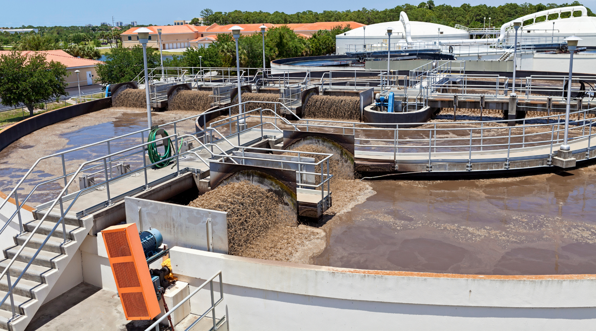 Start-up foam in an activated sludge wastewater treatment plant